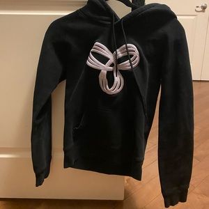 TNA black hoodie with symbol